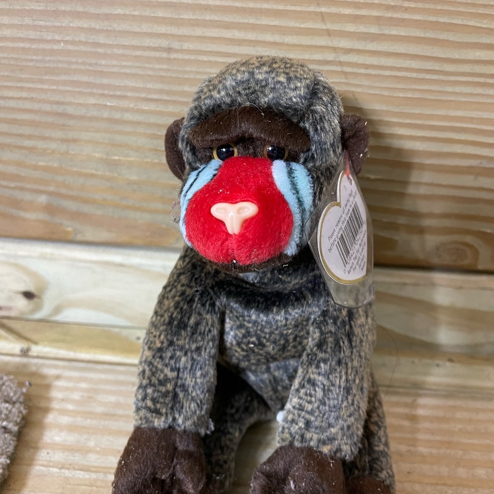 New TY Beanie Babies monkey